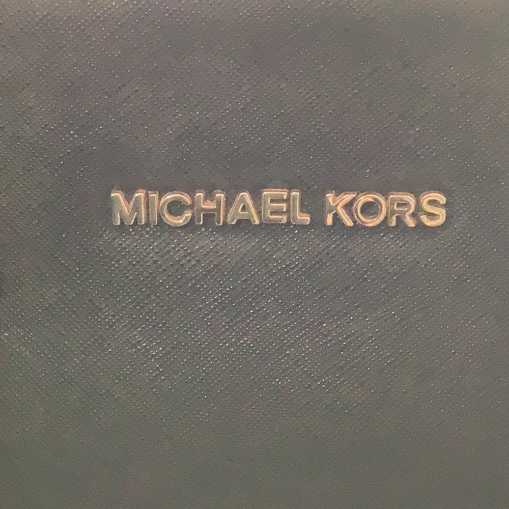 Michael Kors Black Leather Women's Briefcase - Picture 12 of 16